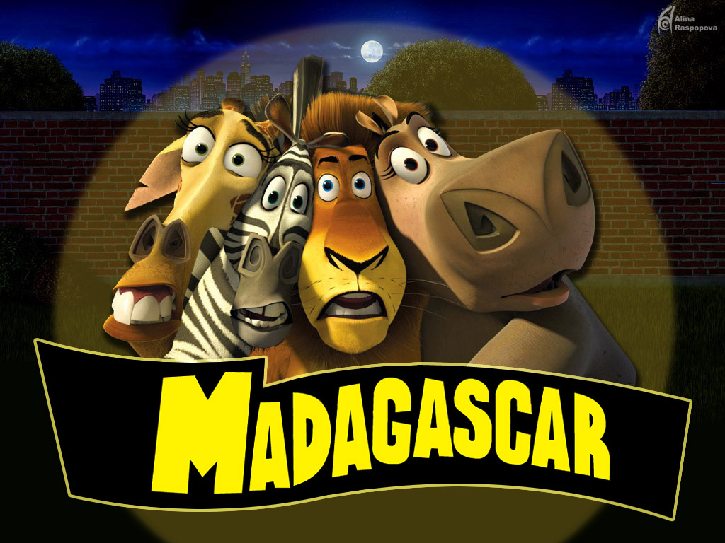 You are viewing the cartoons madagascar wallpaper named Madagascar 